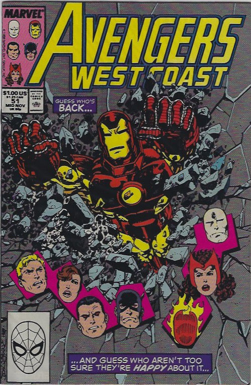 Comic Book: West Coast Avengers, The #51