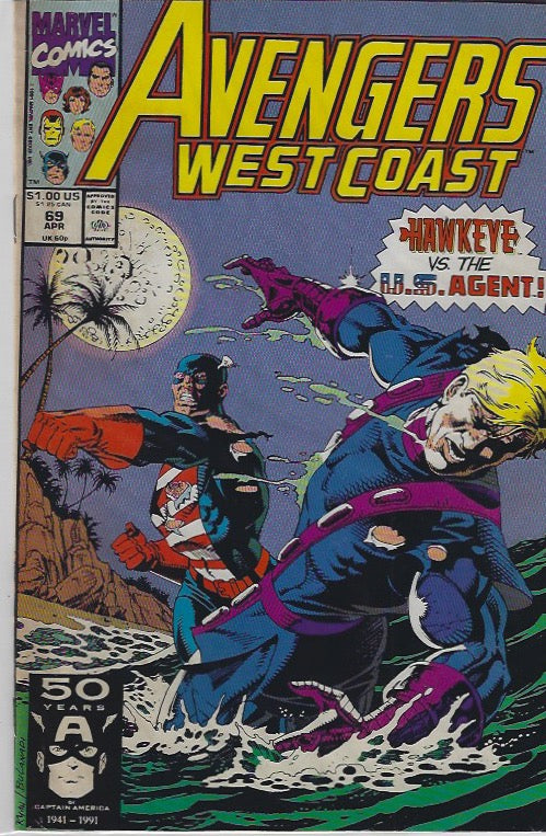 Comic Book: West Coast Avengers, The #69