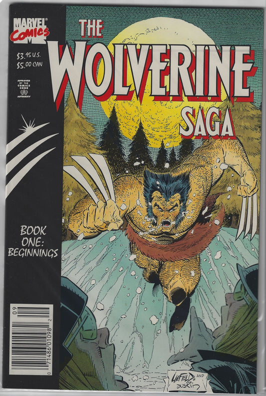 Comic Book: Wolverine Saga Book One (Newsstand)