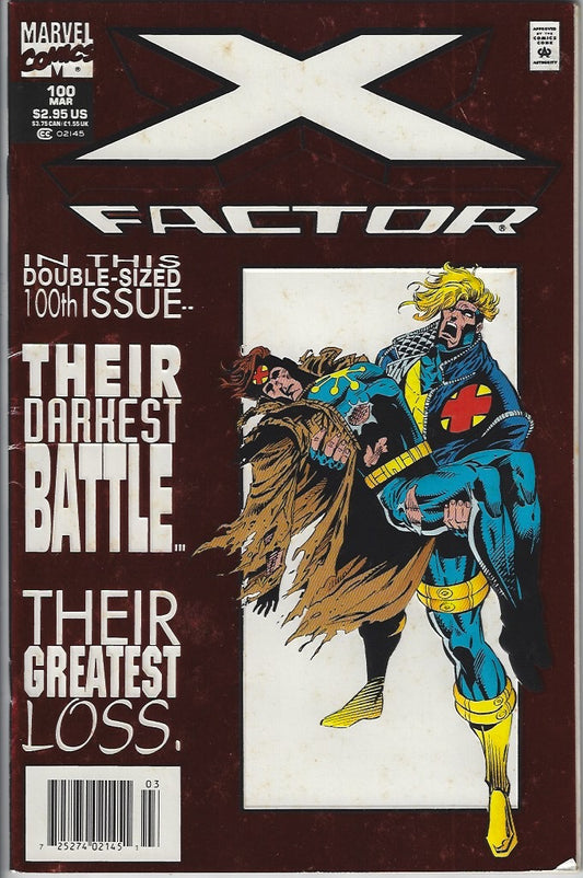 Comic Book: X-Factor #100 (Newsstand) *