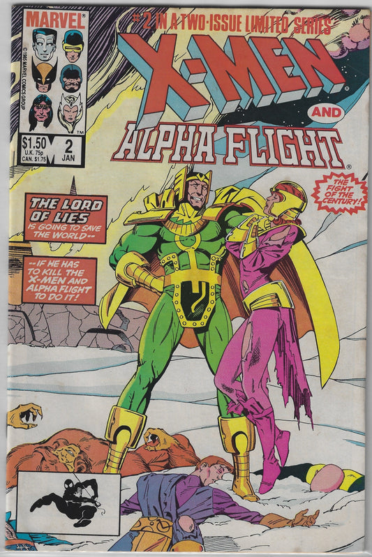 Comic Book: X-Men and Alpha Flight #2
