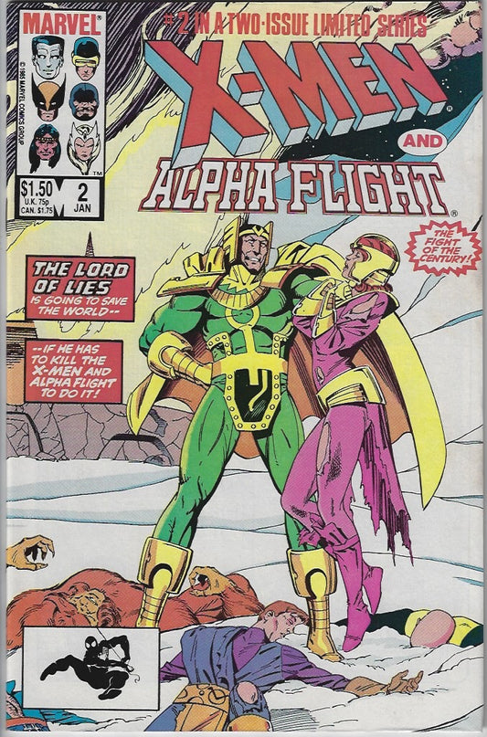 Comic Book: X-Men and Alpha Flight #2 *
