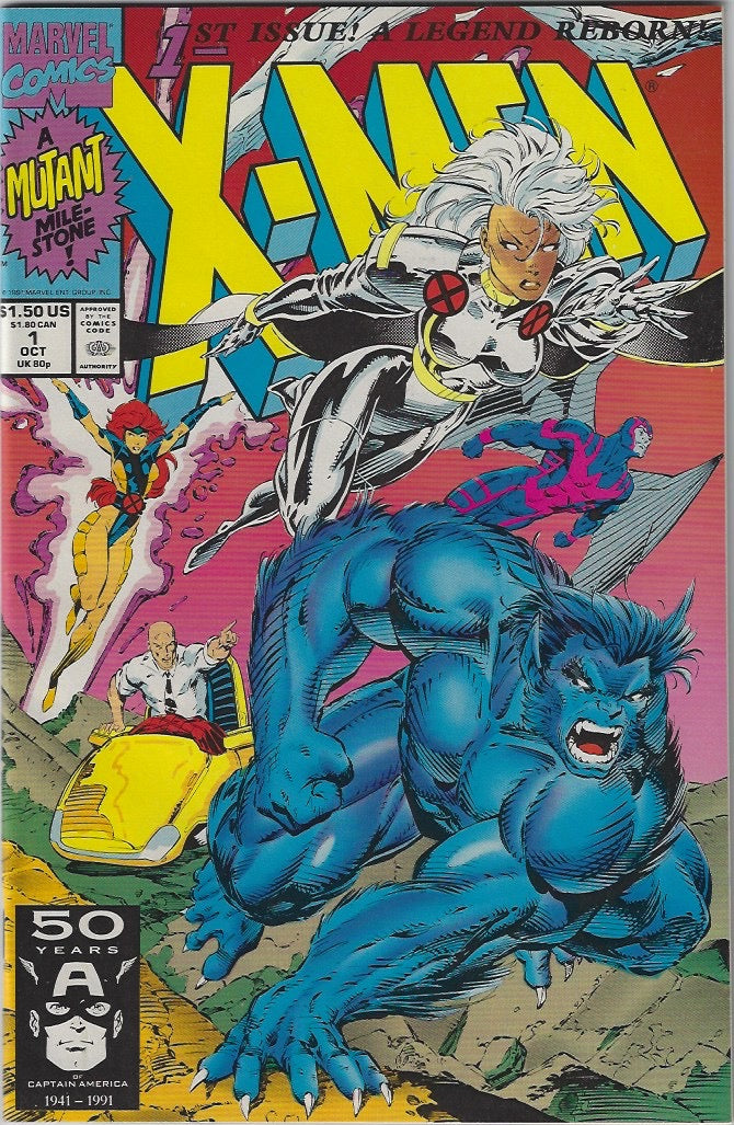 Comic Book: X-Men #1 (Storm, Beast) *